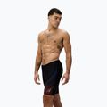 Pánske plavky Speedo Medley Logo Jammer black/neon corall 4