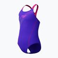 Detské jednodielne plavky Speedo Medley Logo Medalist indigo glow 3