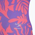 Dámske jednodielne plavky Speedo FL Printed Web Back coral cluster/indigo glow 3