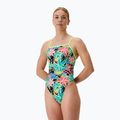 Dámske jednodielne plavky Speedo FL Printed V-Back tropicana/black