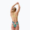 Dámske jednodielne plavky Speedo FL Printed V-Back tropicana/black 2