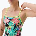 Dámske jednodielne plavky Speedo FL Printed V-Back tropicana/black 4