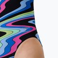 Dámske jednodielne plavky Speedo FL Printed Leaderback ripple melody/lagoon blue 6