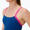 Dámske jednodielne plavky Speedo FL Solid Flyback 2.0 aegean denim/flare pink 4