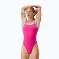 Dámske jednodielne plavky Speedo FL Solid Tri Back flare pink/indigo glow