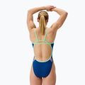 Dámske jednodielne plavky Speedo FL Solid Tri Back aegean denim/alfalfa green 2