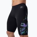 Pánske  plavky jammery Speedo ML Printed Side Spliced gloral glitch/black 5