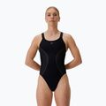 Dámske jednodielne plavky Speedo Printed Performance Back black