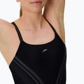 Dámske jednodielne plavky Speedo Printed Active Back black 4