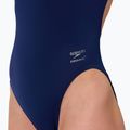 Dámske jednodielne plavky Speedo FL Solid Leaderback team navy 5