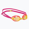 Plavecké okuliare Speedo Fastskin Speedsocket 2 Mirror neon melon/vermilion/gold mirror