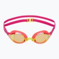 Plavecké okuliare Speedo Fastskin Speedsocket 2 Mirror neon melon/vermilion/gold mirror 2