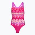 Detské jednodielne plavky Speedo Digital Placement Splashback pink/glassy pink