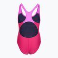 Detské jednodielne plavky Speedo Digital Placement Splashback pink/glassy pink 2