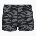 Pánske plavecké boxerky Speedo Print Beachstar Square Leg Anthracite/Coin Grey 5