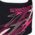 Detské dvojdielne plavky Speedo Medley Logo Racerback 2pc anthracite/pink 5