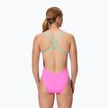 Dámske jednodielne plavky Speedo FL Solid V-Back 2.0 neon flamingo 2