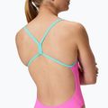 Dámske jednodielne plavky Speedo FL Solid V-Back 2.0 neon flamingo 4