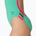 Dámske jednodielne plavky Speedo Solid Tri aqua breeze 5