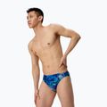 Pánske plavecké boxerky Speedo Printed Brief pixel pool/navy 3