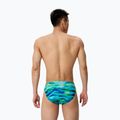 Pánske plavecké boxerky Speedo Printed Brief sunset grove/green 2