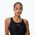 Dámske jednodielne plavky Speedo Placement Muscleback anthracite/clover 4