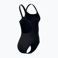 Dámske jednodielne plavky Speedo Placement Muscleback anthracite/clover 8