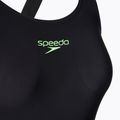 Dámske jednodielne plavky Speedo Placement Muscleback anthracite/clover 8