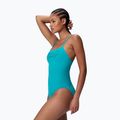 Dámske jednodielne plavky Speedo Endurance+ Logo Thin Strap mayan blue 3