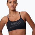 Dámske dvojdielne plavky Speedo Endurance+ Logo Thin Strap anthracite 4