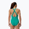 Dámske jednodielne plavky Speedo Solid Scoop Neck peacock teal 2