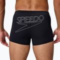 Pánske plavecké boxerky Speedo Endurance+ Logo Aquashort anthracite 5