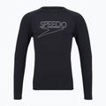 Pánske plavecké tričko longsleeve Speedo Endurance+ Logo Rash Guard anthracite