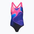 Detské jednodielne plavky Speedo Digital Placement Splashback pink/anthracite