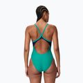 Dámske jednodielne plavky Speedo Solid Racerback peacock teal/peacoat 2