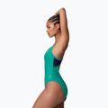 Dámske jednodielne plavky Speedo Solid Racerback peacock teal/peacoat 3