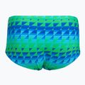Pánske plavecké boxerky Speedo ML Printed 13.5 cm Brief quilted triangles/lagoon blue 2