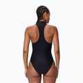 Dámske jednodielne plavky Speedo Ocean Flex Zip black/pale clover 2