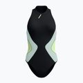 Dámske jednodielne plavky Speedo Ocean Flex Zip black/pale clover 6