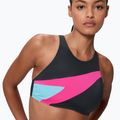 Dámske dvojdielne plavky Speedo Hyperboom Butterfly Back anthracite/margarita pink 4