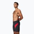 Pánske plavky jammer Speedo Hyperboom anthracite/high risk red 2
