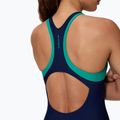 Dámske jednodielne plavky Speedo Colorblock Racerback peacoat/peacock teal 4