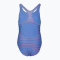Detské jednodielne plavky Speedo Stripe Print Medalist periwinkle blue 2