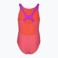 Detský jednodielny plavkový úbor Speedo Print Pulseback ružový/neónový fialový 2