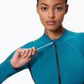 Dámske jednodielne plavky Speedo Scuba Flex Zip border blue/black 4