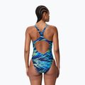 Dámske jednodielne plavky Speedo Hyperboom Print Medalist peacoat 2