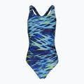 Dámske jednodielne plavky Speedo Hyperboom Print Medalist peacoat 6