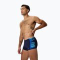 Pánske plavecké boxerky Speedo Hyperboom Splice Aquashort peacoat/deep sapphire 3