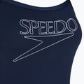 Detské jednodielne plavky Speedo Endurance+ Logo Thinstrap peacoat 3