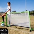 QuickPlay Pop Up futbalová bránka 120 x 75 cm biela QP1228 2